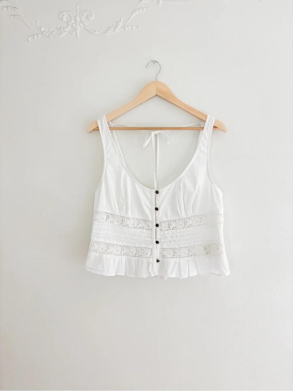 Free People Kianna Lace Tank Top